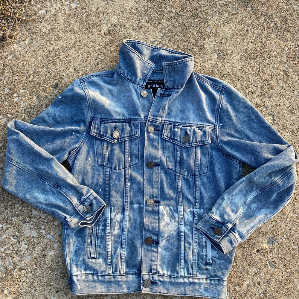 Reason Blue Denim Jacket